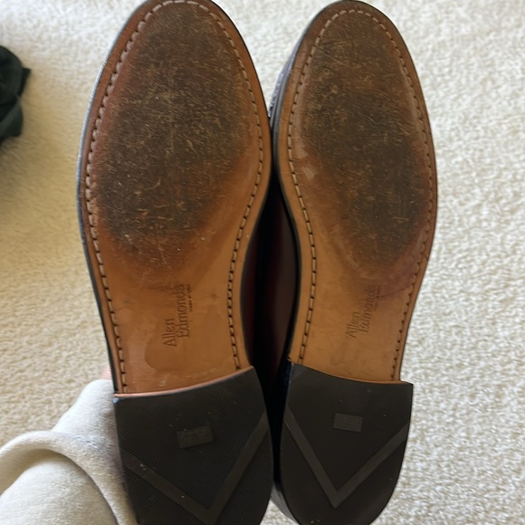 Brown Leather Allen Edmonds Loafer men size 8.5 - Picture 5 of 5
